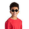 Kids Black Rimless Star Sunglasses - 12 Pc. Image 1