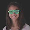 Kids Bright Color Glow-in-the-Dark Shutter Glasses - 12 Pc. Image 2