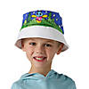 Kids Camp VBS Firefly Bucket Hats - 12 Pc. Image 2