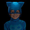 Kid's Deluxe PJ Catboy Mask Image 1