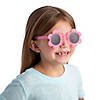 Kids Flower-Shaped Sunglasses - 12 Pc. Image 1