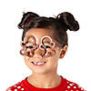 Kids Gingerbread Fun Glasses - 12 Pc. Image 1