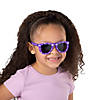 Kids Halloween Jack-o&#8217;-Lantern Print Sunglasses - 12 Pc. Image 1