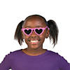 Kids Heart-Shaped Sunglasses- 12 Pc. Image 1