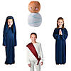 Kids&#8217; Mary Nativity Costume Kit - Large/Extra Large - 4 Pc. Image 1