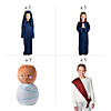 Kids&#8217; Mary Nativity Costume Kit - Large/Extra Large - 4 Pc. Image 1