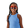 Kids Patriotic Ombre Rimless Star Sunglasses - 12 Pc. Image 1