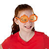 Kids Pumpkin-Shaped Glasses - 12 Pc. Image 1