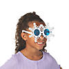 Kids Snowflake Glasses - 12 Pc. Image 1