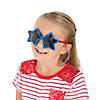 Kids Star-Shaped Patriotic Sunglasses - 12 Pc. Image 1