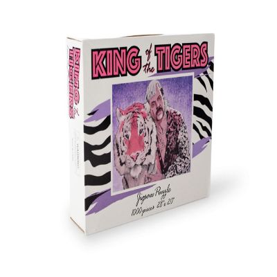 King Of The Tigers Animal Puzzle  1000 Piece Jigsaw Puzzle Image 1