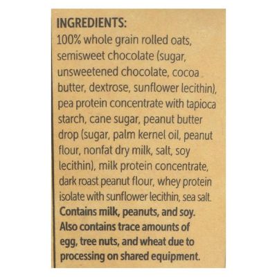 Kodiak Cakes Peanut Butter Chocolate Chip Oatmeal - Case of 12 - 2.12 OZ Image 1