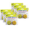 Koplow Games Time Dice, Pair of Yellow (AM), 6 Sets Image 1