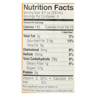 L and A Juice - Pineapple Coconut - Case of 6 - 32 Fl oz. Image 2