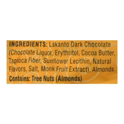 Lakanto - Almonds Chocolate Covered - Case of 8-4 OZ Image 1