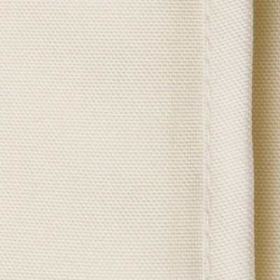 Lann's Linens 1 Dozen 17" Cloth Dinner Table Napkins for Weddings - Polyester Fabric Ivory Image 1