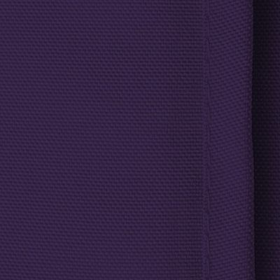 Lann's Linens 1 Dozen 17" Cloth Dinner Table Napkins for Weddings - Polyester Fabric Purple Image 1