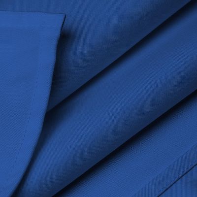 Lann's Linens 5 Pack 90" x 156" Rectangular Wedding Banquet Polyester Tablecloth Royal Blue Image 3