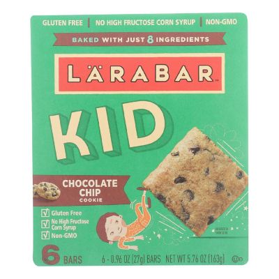 Larabar - Bar Kids Chocolate Chip Cookie - Case of 8 - 6/.96 OZ Image 1