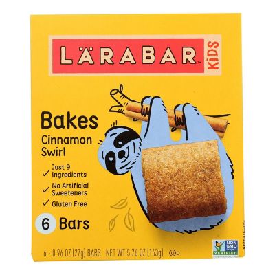 Larabar - Bar Kids Cinnamon Swirl - Case of 8 - 6/.96 OZ Image 1