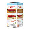 LARABAR Peanut Butter Chocolate Chip & Chocolate Chip Cookie Dough Bars Variety, 1.6 oz, 20 Count Image 2