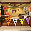 Large Character Plastic Pennant Banner Halloween Decoration Image 2