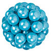Large Shimmer Light Blue Gumballs - 97 Pc. Image 1