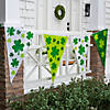 Large St. Patrick&#8217;s Day Clovers Plastic Pennant Banner  Image 1