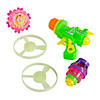 Launch IT Glow-in-the-Dark Light-Up UFO Gyro Flyers - 6 Pc. Image 1