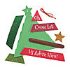 Layered Christmas Tree Sign Craft Kit - Makes 12 Image 1