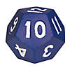 Learning Advantage 12-Sided Die - Demonstration Size - Pack of 3 Image 1