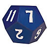 Learning Advantage 12-Sided Die - Demonstration Size - Pack of 3 Image 2