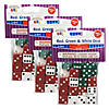 Learning Advantage Dot Dice - Red/Green/White - 36 Per Pack, 3 Packs Image 1