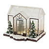Led Winter Greenhouse Display 10"L X 7.75"H Resin 2 Aa Batteries, Not Included) Image 1