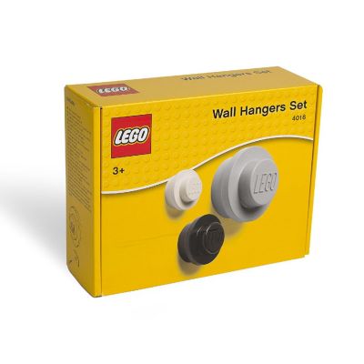 LEGO Wall Hanger Set  White  Black  Grey Image 1