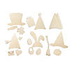 Leisure Arts Wood Gnome Kit - Celebrate The Holidays, Girl Gnome Image 3