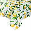 Lemon Bliss Print Outdoor Tablecloth With Zipper 60X84 Image 2