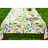 Lemon Bliss Print Outdoor Tablecloth With Zipper 60X84 Image 4