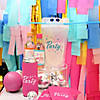 Let&#8217;s Party Collapsible Plastic Drink Pouches with Straws - 25 Pc. Image 3