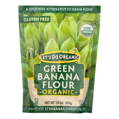 Let's Do Organic Organic Flour - Green Banana - Case of 6 - 14 oz Image 1