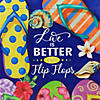 Life is Better in Flip Flops Outdoor Summer Garden Flag 18" x 12.5" Image 3