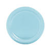 Light Blue Paper Dinner Plates - 24 Ct. Image 1