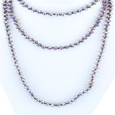 Light Purple Necklace Image 3