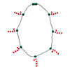 Light-Up Candy Cane Necklaces Image 1