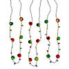 Light-Up Christmas Jingle Bell Necklaces - 6 Pc. Image 1
