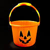 Light-Up Jack-O'-Lantern BPA-Free Plastic Trick-or-Treat Bucket Image 1