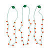 Light-Up String of Jack-O&#8217;-Lanterns Necklaces - 6 Pc. Image 1