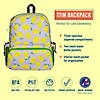 Lilac Lemonade 17 Inch Backpack Image 1