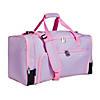Lilac Weekender Duffel Bag Image 1