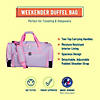 Lilac Weekender Duffel Bag Image 1